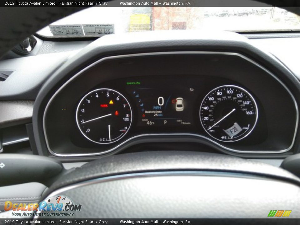 2019 Toyota Avalon Limited Parisian Night Pearl / Gray Photo #18