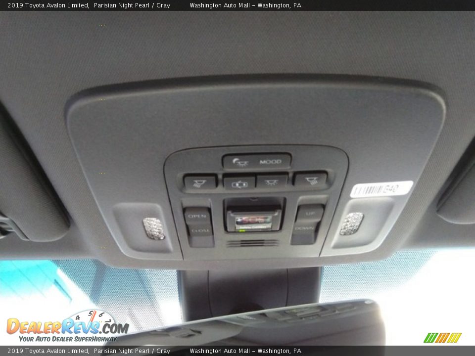 2019 Toyota Avalon Limited Parisian Night Pearl / Gray Photo #19