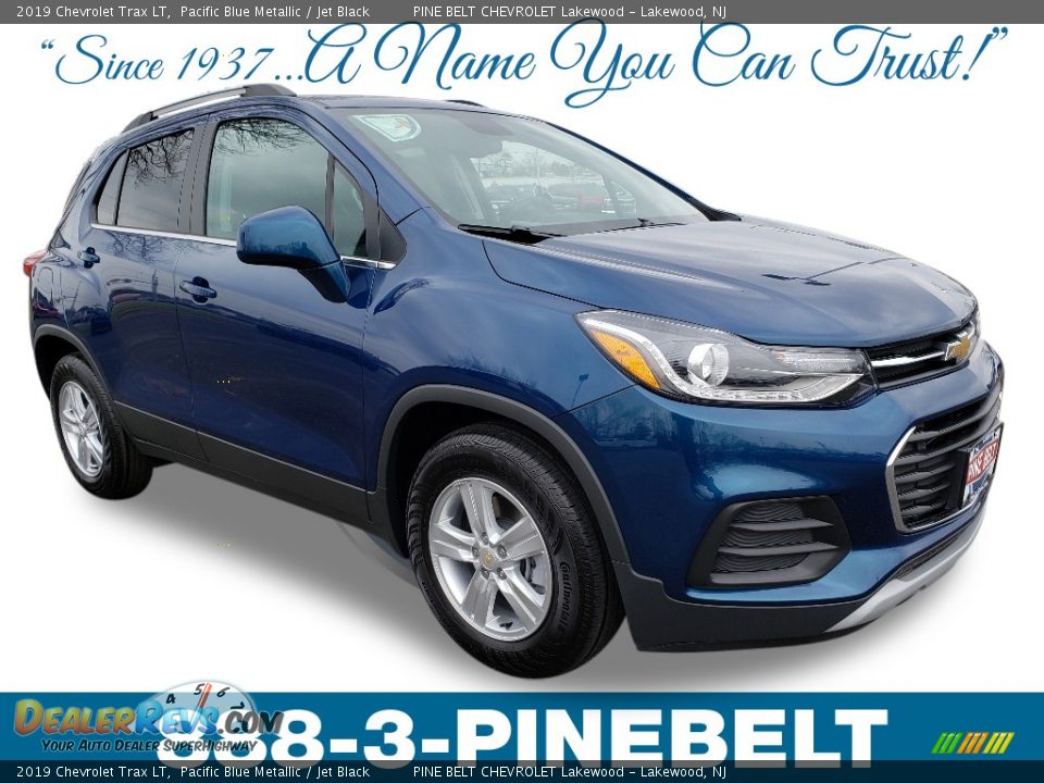 2019 Chevrolet Trax LT Pacific Blue Metallic / Jet Black Photo #1