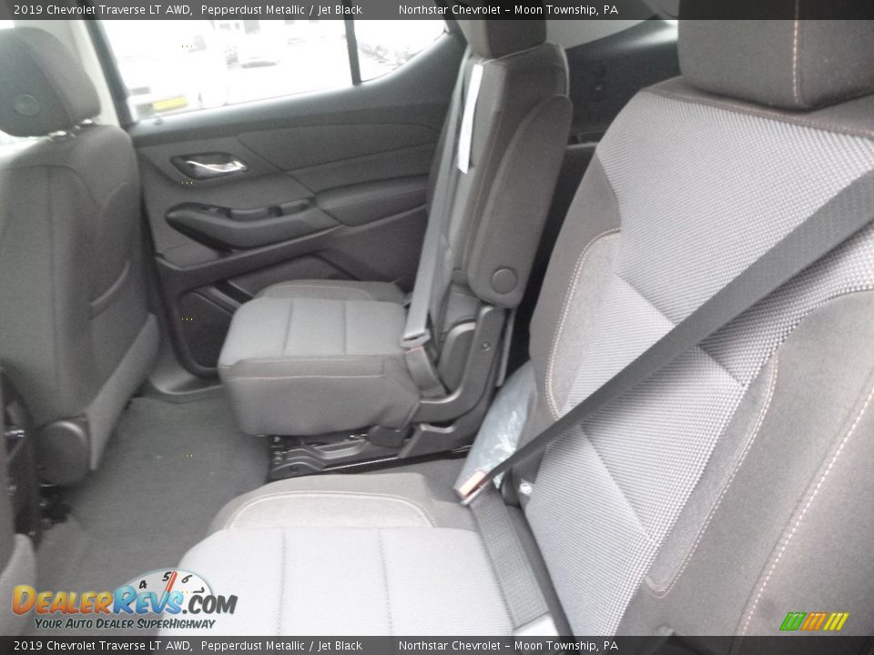 2019 Chevrolet Traverse LT AWD Pepperdust Metallic / Jet Black Photo #12
