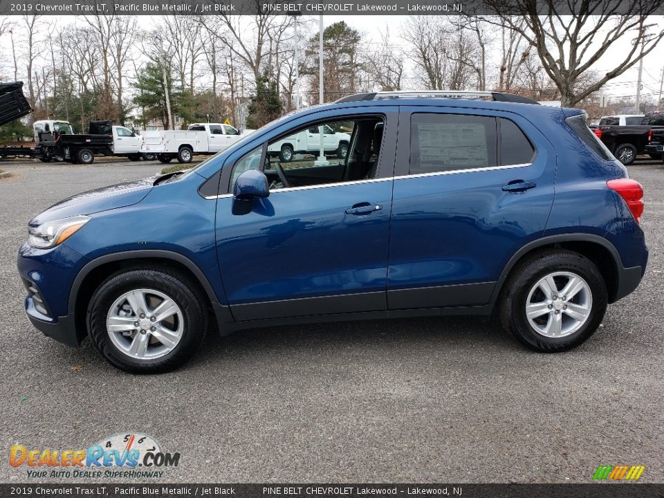 2019 Chevrolet Trax LT Pacific Blue Metallic / Jet Black Photo #3