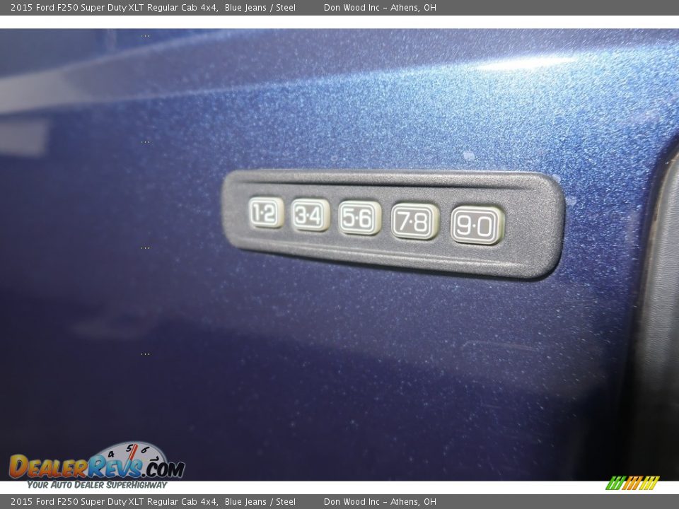 2015 Ford F250 Super Duty XLT Regular Cab 4x4 Blue Jeans / Steel Photo #27