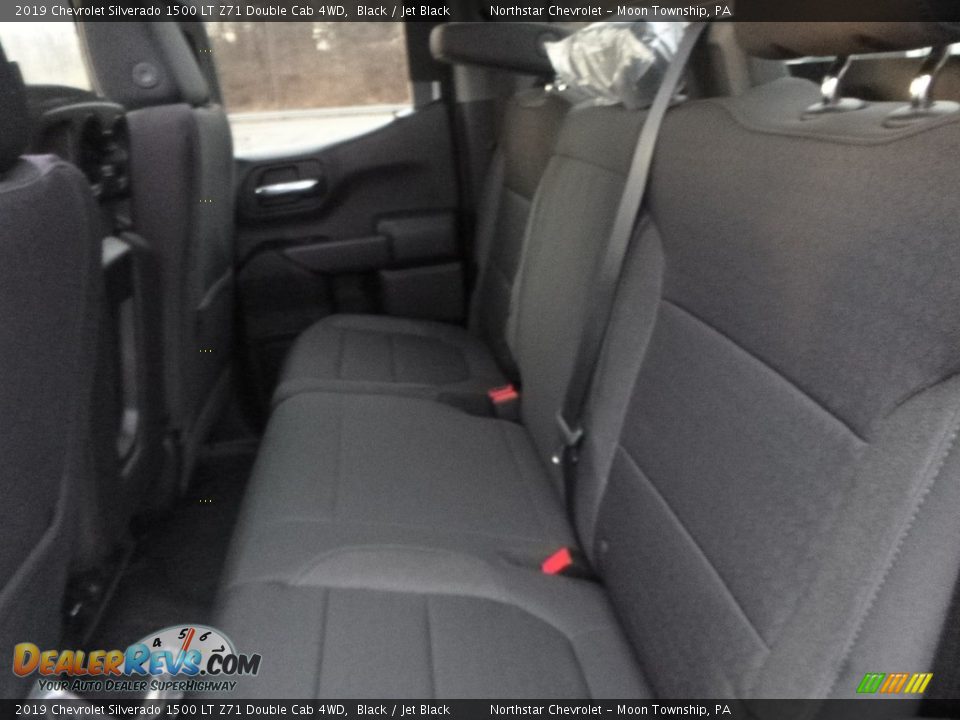 2019 Chevrolet Silverado 1500 LT Z71 Double Cab 4WD Black / Jet Black Photo #12