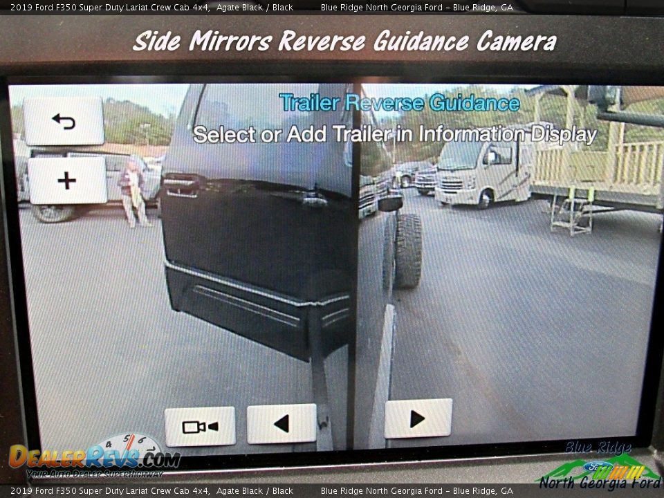 2019 Ford F350 Super Duty Lariat Crew Cab 4x4 Agate Black / Black Photo #15