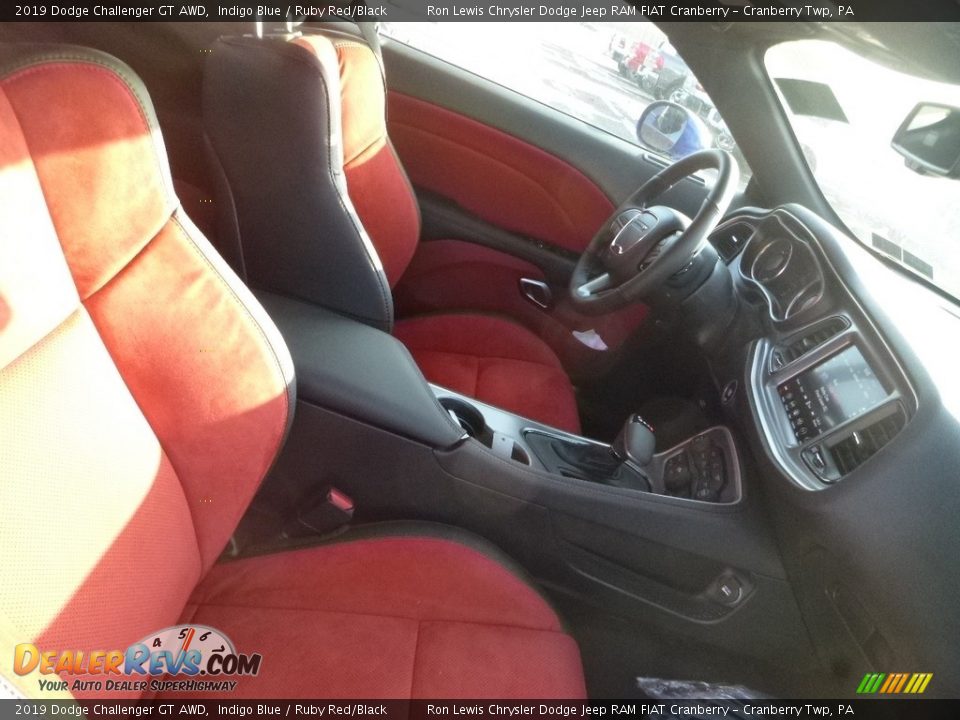 Front Seat of 2019 Dodge Challenger GT AWD Photo #8