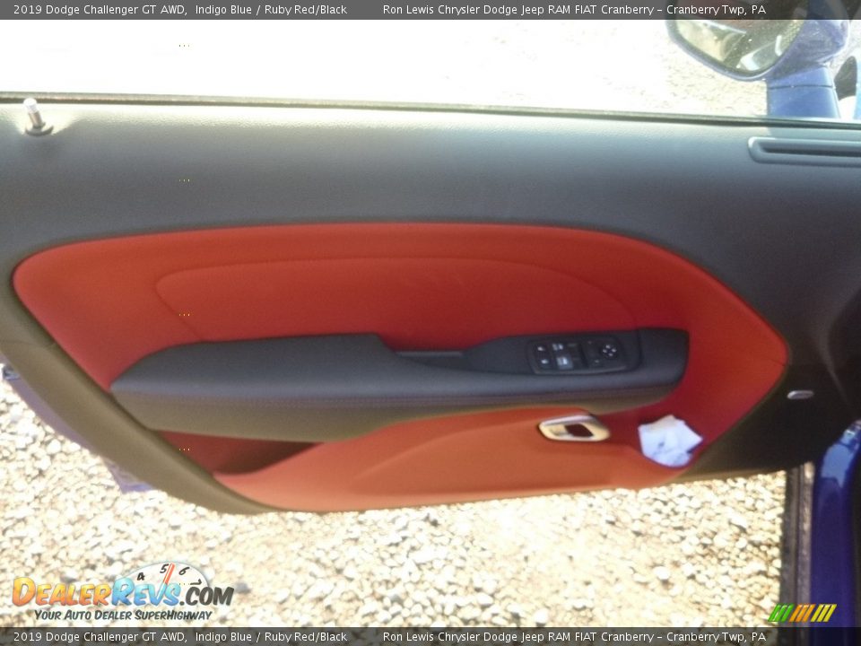 Door Panel of 2019 Dodge Challenger GT AWD Photo #12