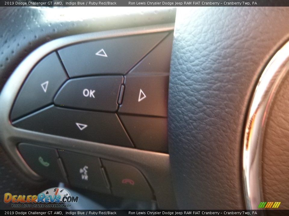 2019 Dodge Challenger GT AWD Steering Wheel Photo #19