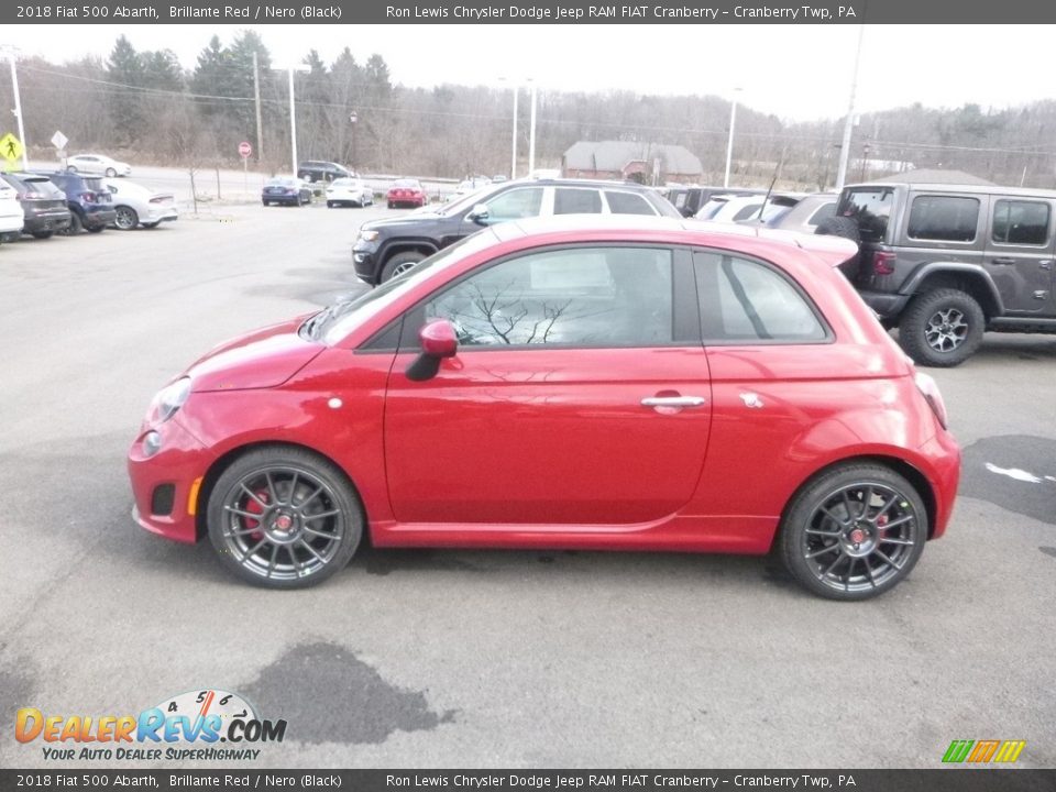 Brillante Red 2018 Fiat 500 Abarth Photo #3