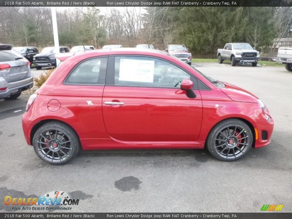 Brillante Red 2018 Fiat 500 Abarth Photo #7