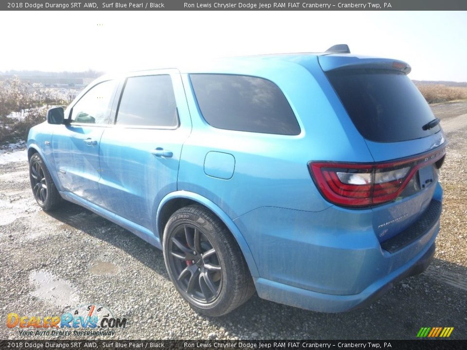 2018 Dodge Durango SRT AWD Surf Blue Pearl / Black Photo #3