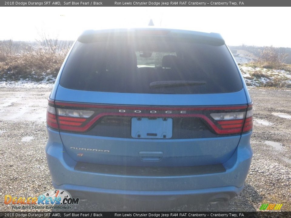 2018 Dodge Durango SRT AWD Surf Blue Pearl / Black Photo #4
