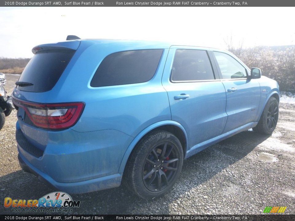 2018 Dodge Durango SRT AWD Surf Blue Pearl / Black Photo #5