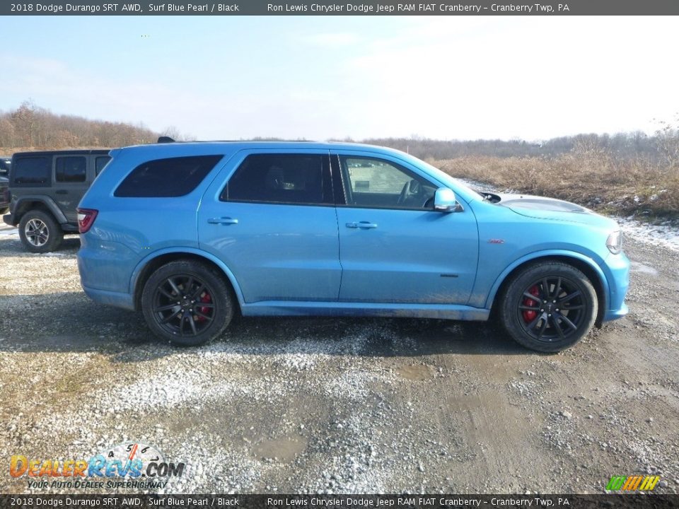 2018 Dodge Durango SRT AWD Surf Blue Pearl / Black Photo #6