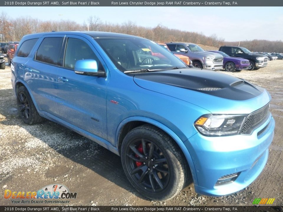 Front 3/4 View of 2018 Dodge Durango SRT AWD Photo #7