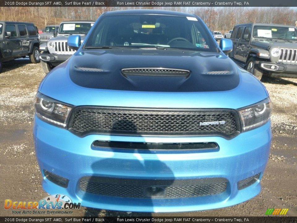 2018 Dodge Durango SRT AWD Surf Blue Pearl / Black Photo #8