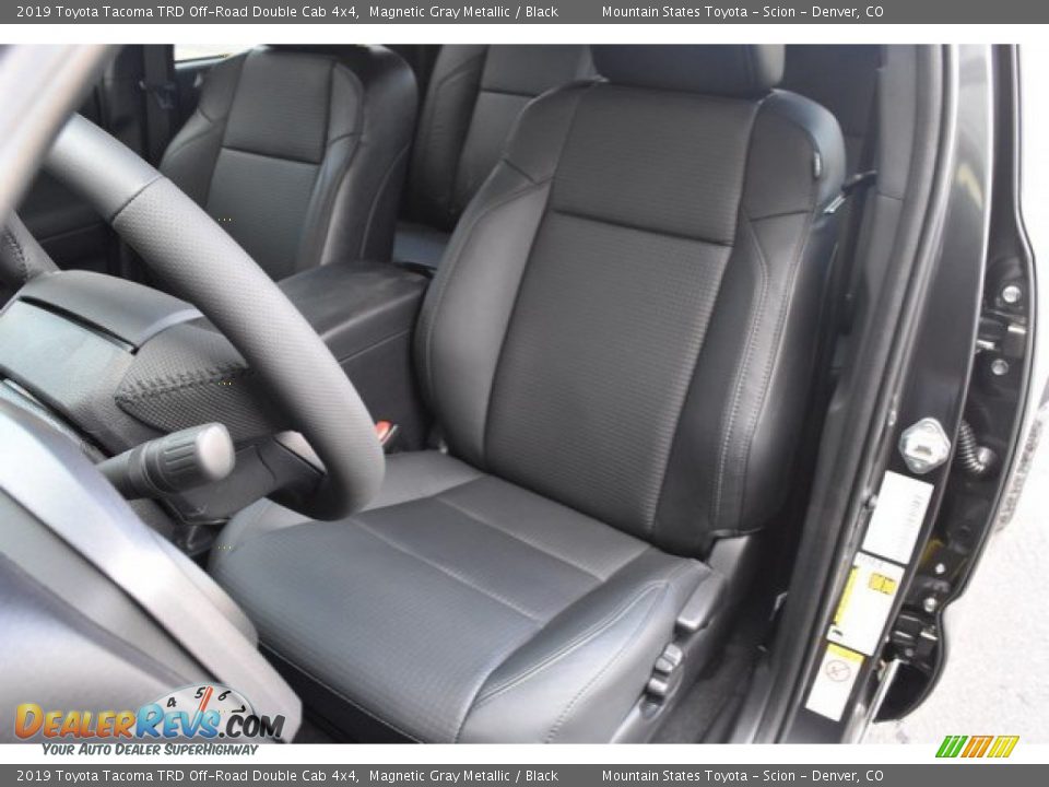 2019 Toyota Tacoma TRD Off-Road Double Cab 4x4 Magnetic Gray Metallic / Black Photo #7