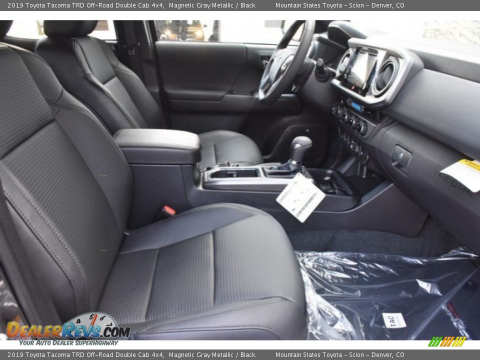 2019 Toyota Tacoma TRD Off-Road Double Cab 4x4 Magnetic Gray Metallic / Black Photo #12