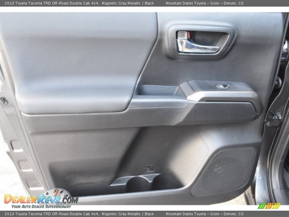 2019 Toyota Tacoma TRD Off-Road Double Cab 4x4 Magnetic Gray Metallic / Black Photo #21