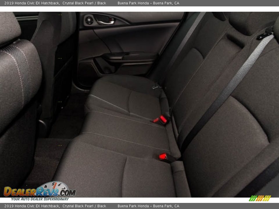 Rear Seat of 2019 Honda Civic EX Hatchback Photo #18
