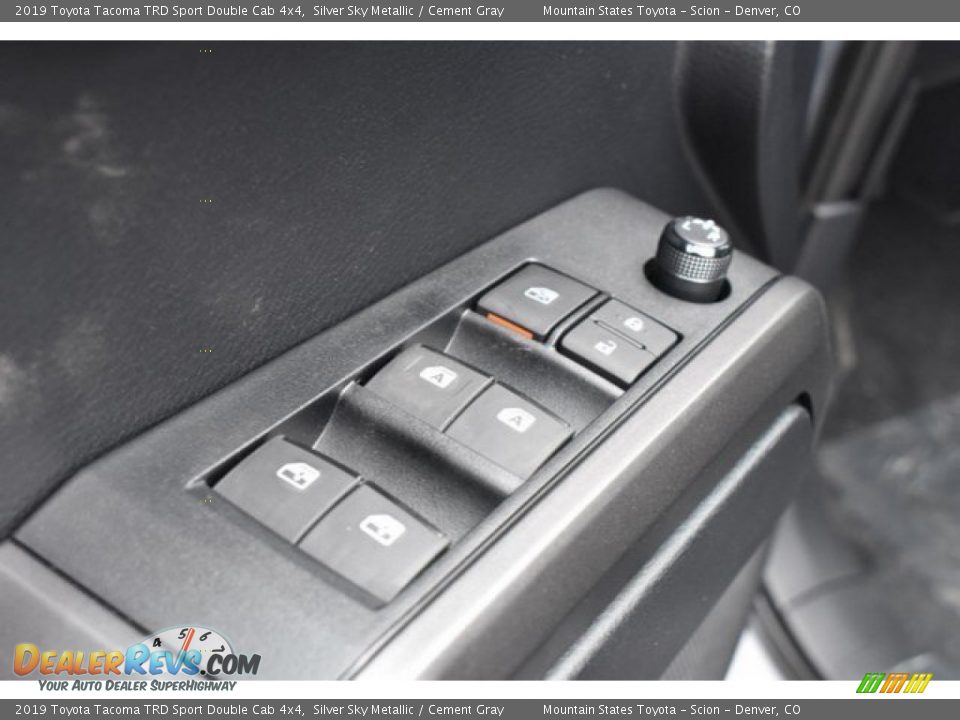 2019 Toyota Tacoma TRD Sport Double Cab 4x4 Silver Sky Metallic / Cement Gray Photo #24