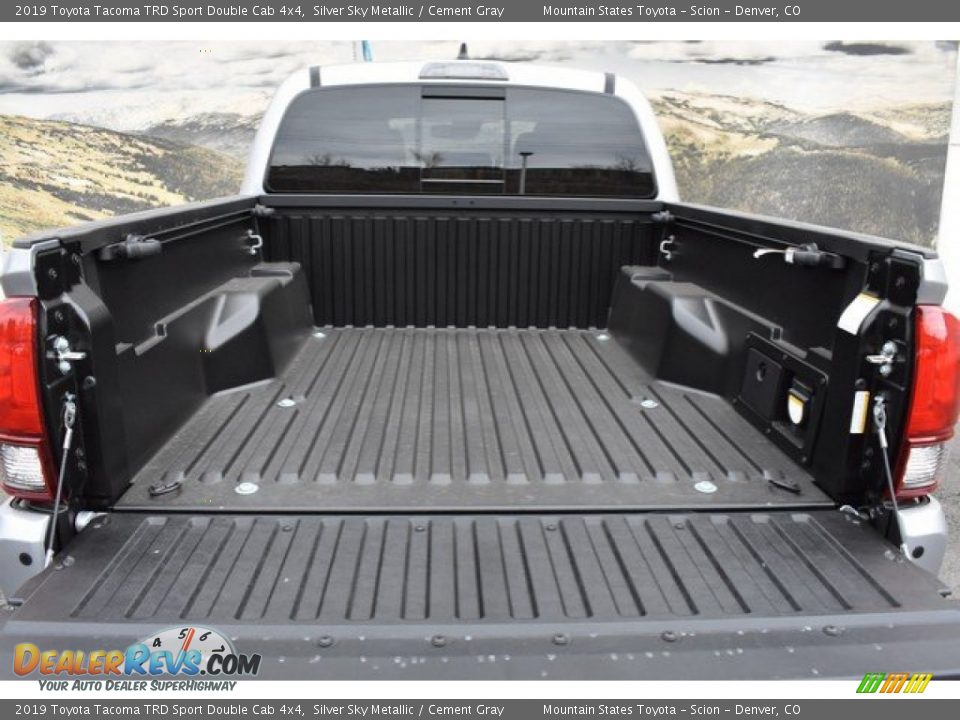 2019 Toyota Tacoma TRD Sport Double Cab 4x4 Silver Sky Metallic / Cement Gray Photo #30