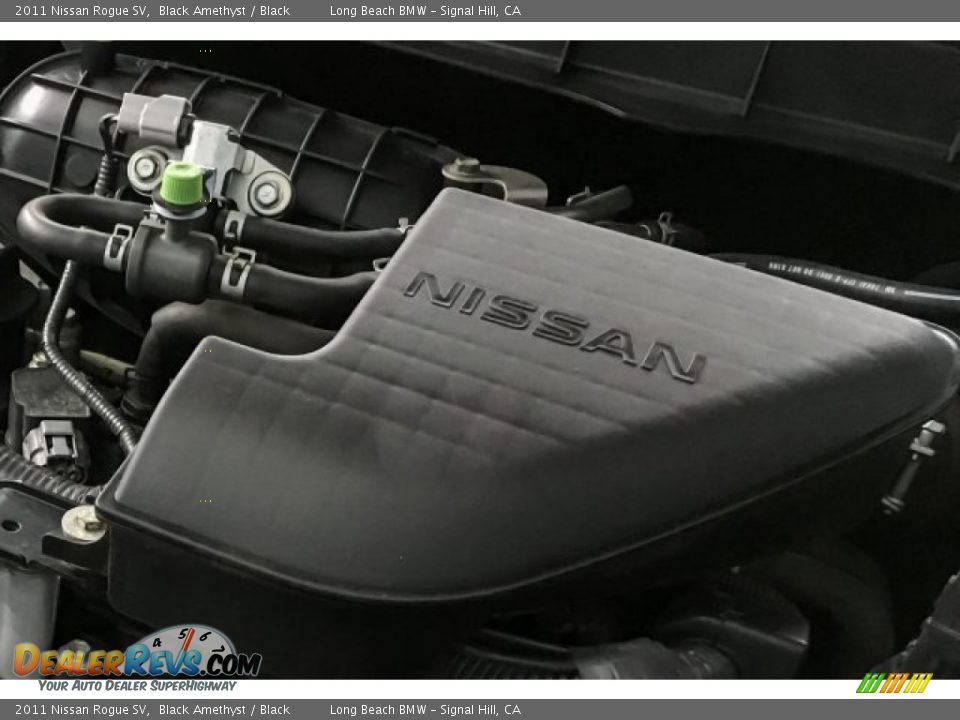 2011 Nissan Rogue SV Black Amethyst / Black Photo #31
