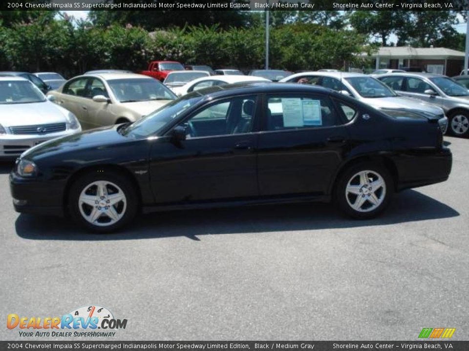 2004 Chevrolet Impala SS Supercharged Indianapolis Motor Speedway Limited Edition Black / Medium Gray Photo #2