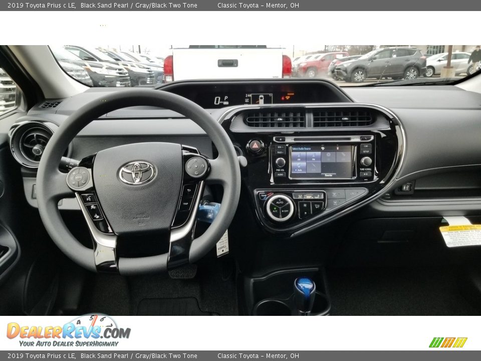 Dashboard of 2019 Toyota Prius c LE Photo #4