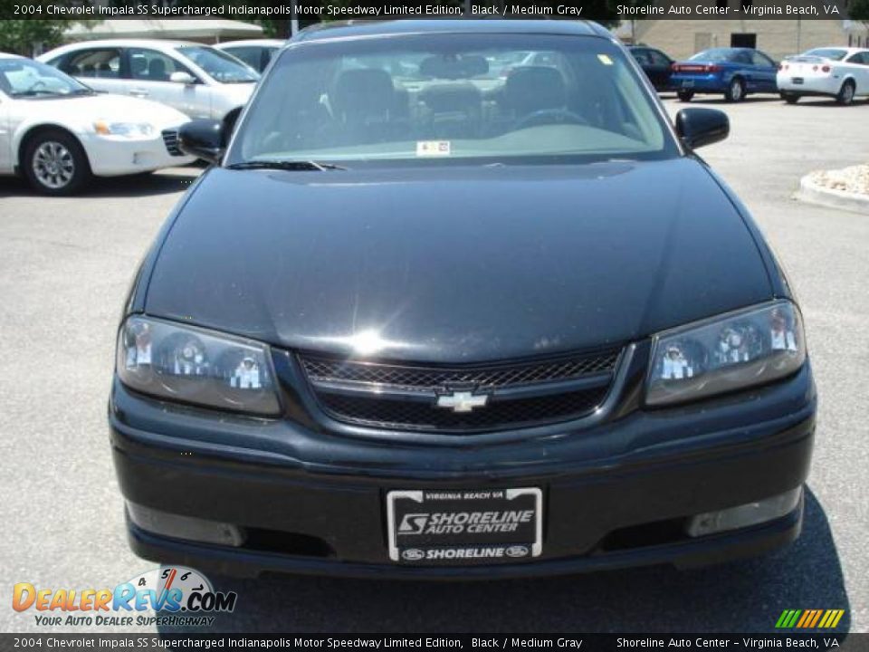 2004 Chevrolet Impala SS Supercharged Indianapolis Motor Speedway Limited Edition Black / Medium Gray Photo #10