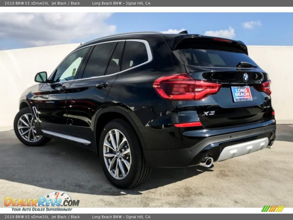 2019 BMW X3 sDrive30i Jet Black / Black Photo #2