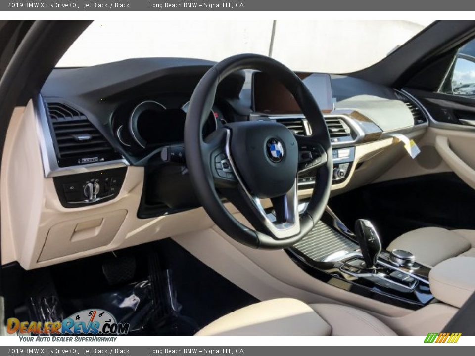 2019 BMW X3 sDrive30i Jet Black / Black Photo #4