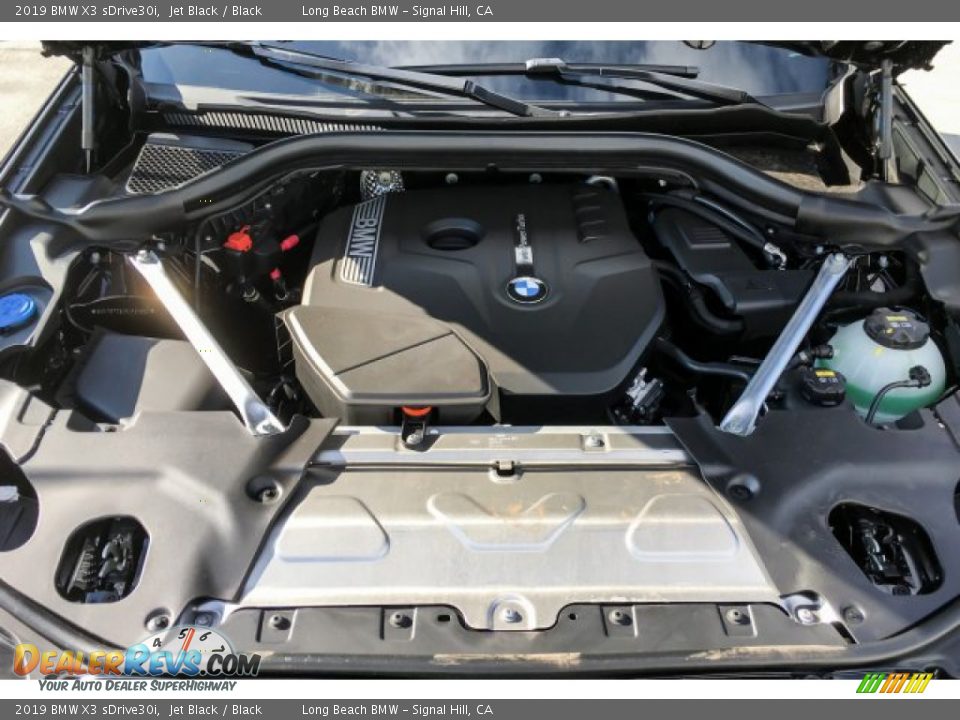 2019 BMW X3 sDrive30i Jet Black / Black Photo #8