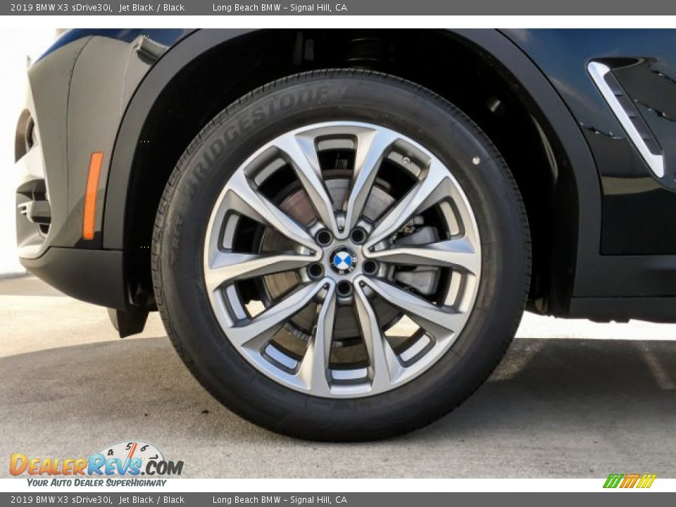 2019 BMW X3 sDrive30i Jet Black / Black Photo #9
