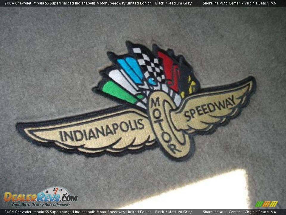 2004 Chevrolet Impala SS Supercharged Indianapolis Motor Speedway Limited Edition Black / Medium Gray Photo #18