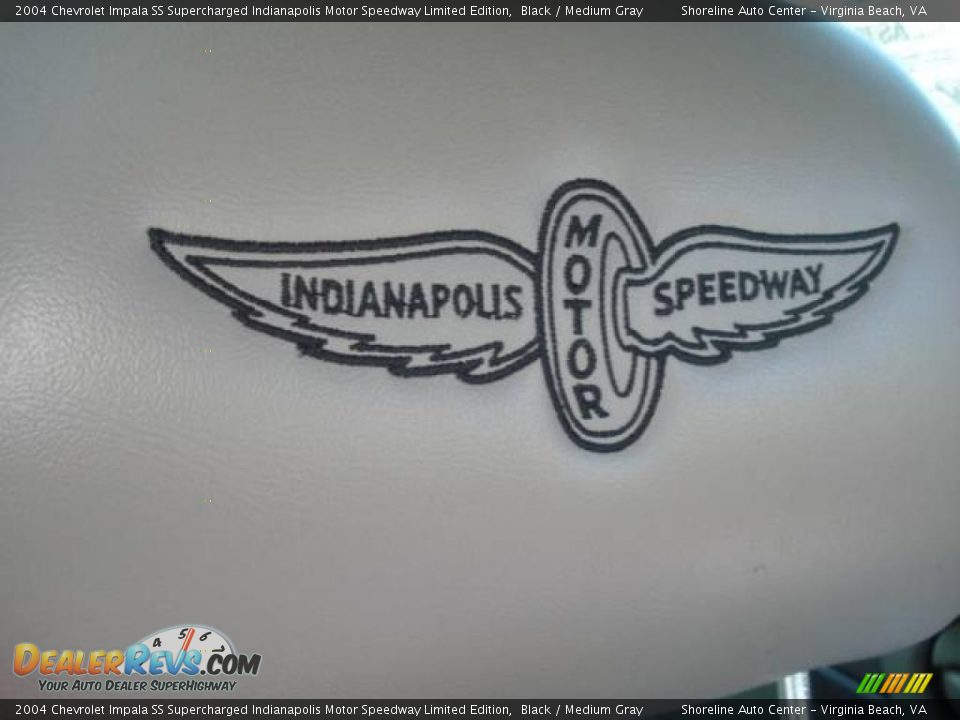 2004 Chevrolet Impala SS Supercharged Indianapolis Motor Speedway Limited Edition Black / Medium Gray Photo #19