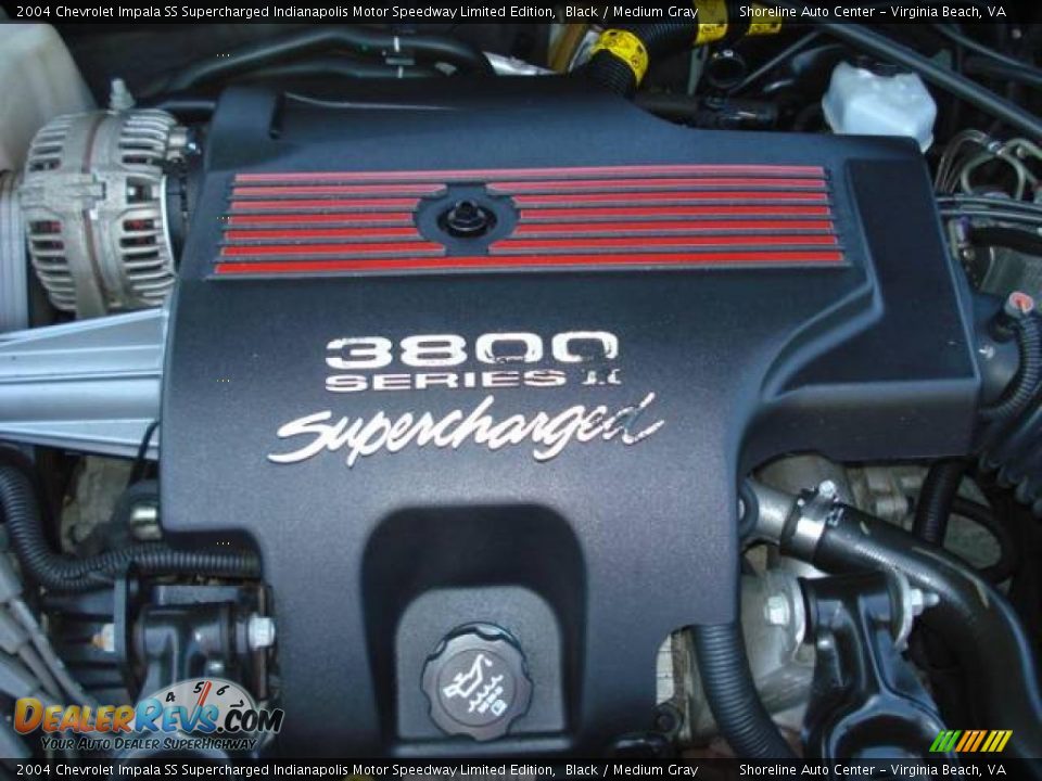 2004 Chevrolet Impala SS Supercharged Indianapolis Motor Speedway Limited Edition Black / Medium Gray Photo #26