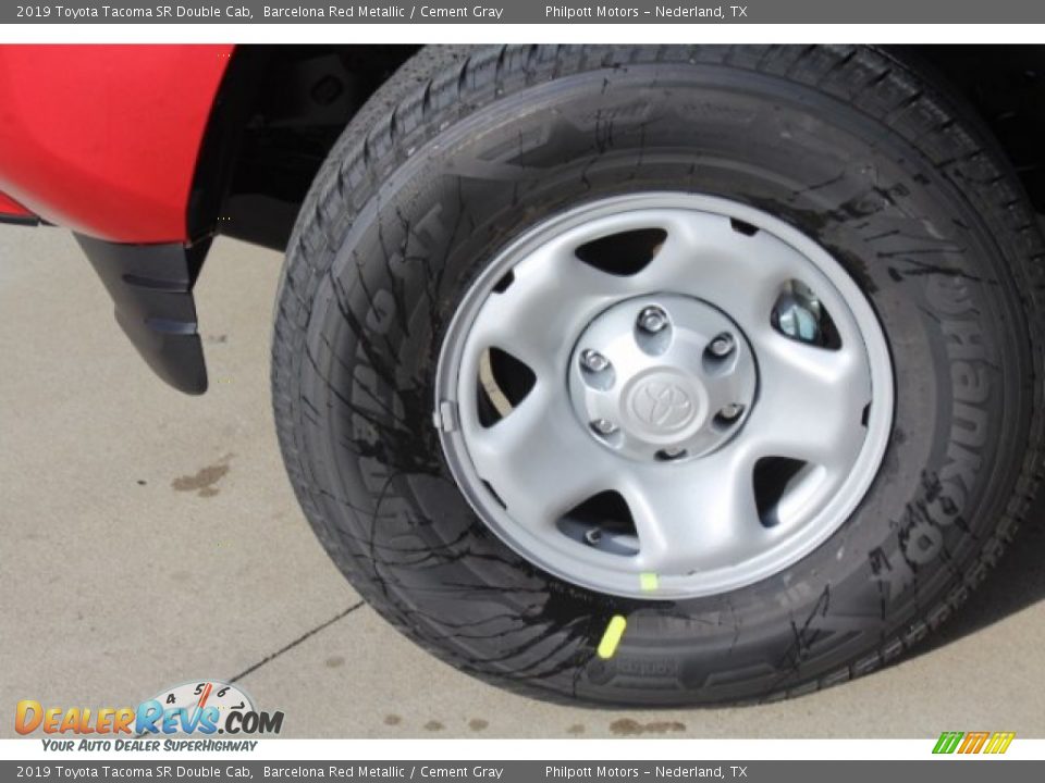 2019 Toyota Tacoma SR Double Cab Barcelona Red Metallic / Cement Gray Photo #5