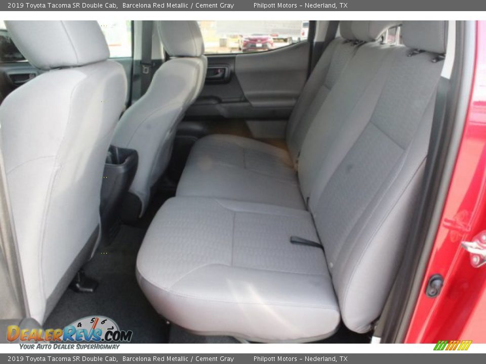 2019 Toyota Tacoma SR Double Cab Barcelona Red Metallic / Cement Gray Photo #17