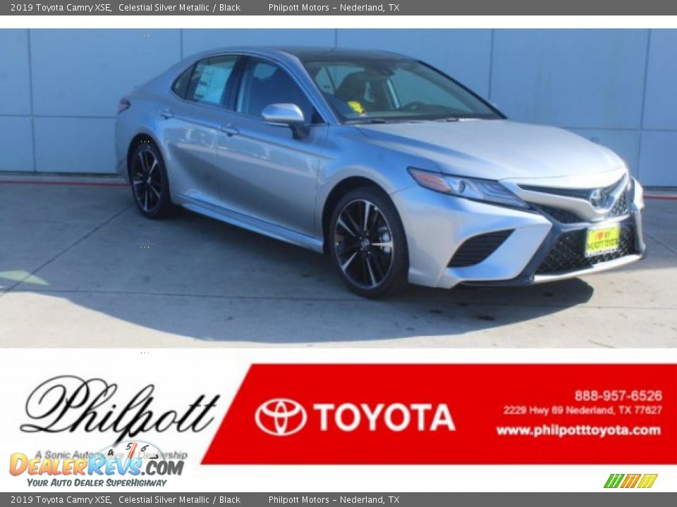 2019 Toyota Camry XSE Celestial Silver Metallic / Black Photo #1