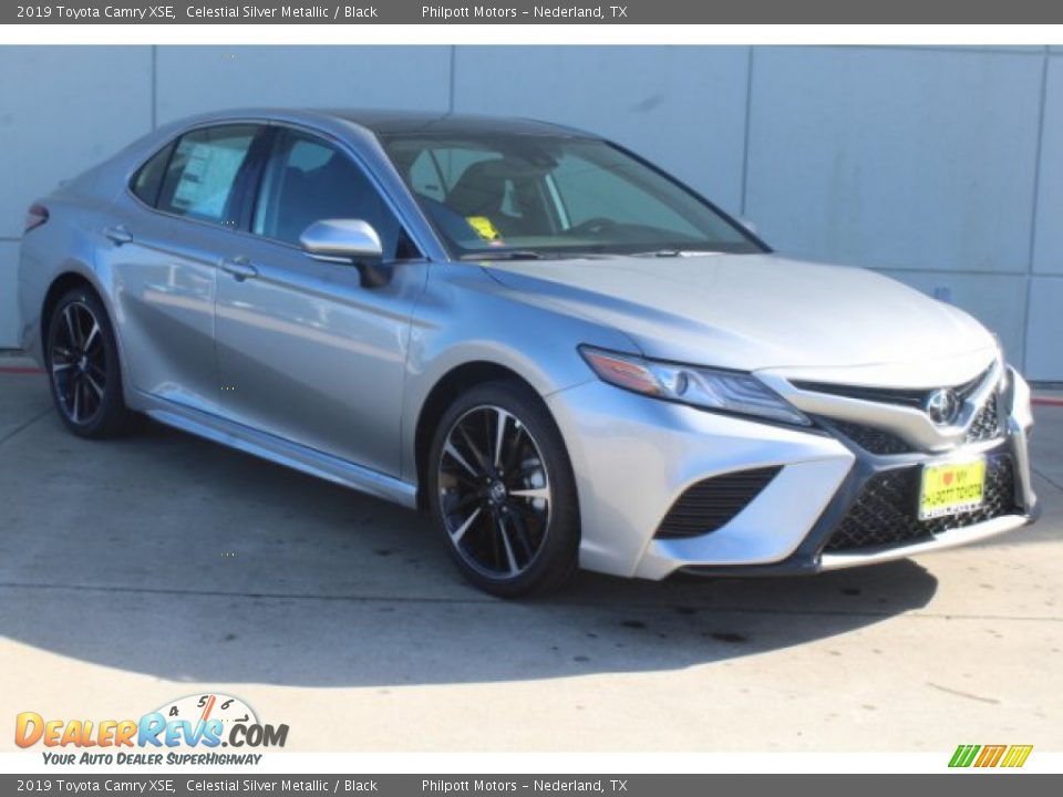 2019 Toyota Camry XSE Celestial Silver Metallic / Black Photo #2