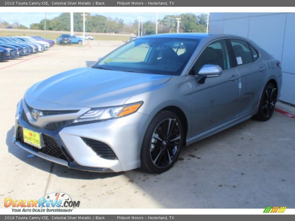 2019 Toyota Camry XSE Celestial Silver Metallic / Black Photo #4