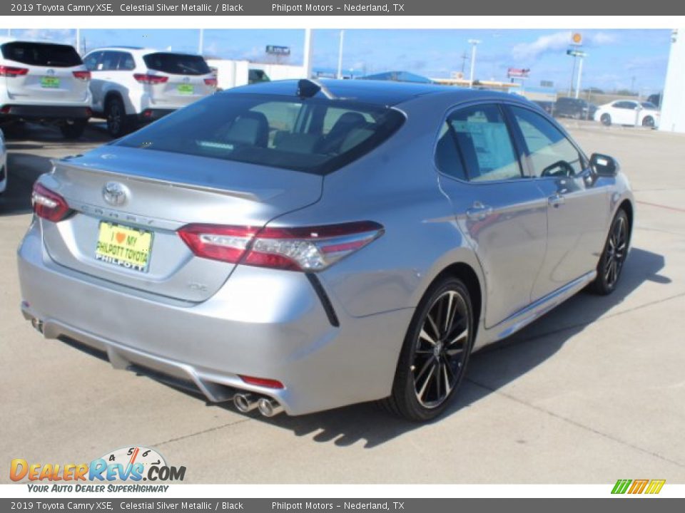 2019 Toyota Camry XSE Celestial Silver Metallic / Black Photo #8