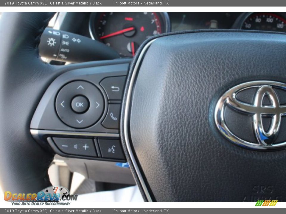 2019 Toyota Camry XSE Celestial Silver Metallic / Black Photo #15