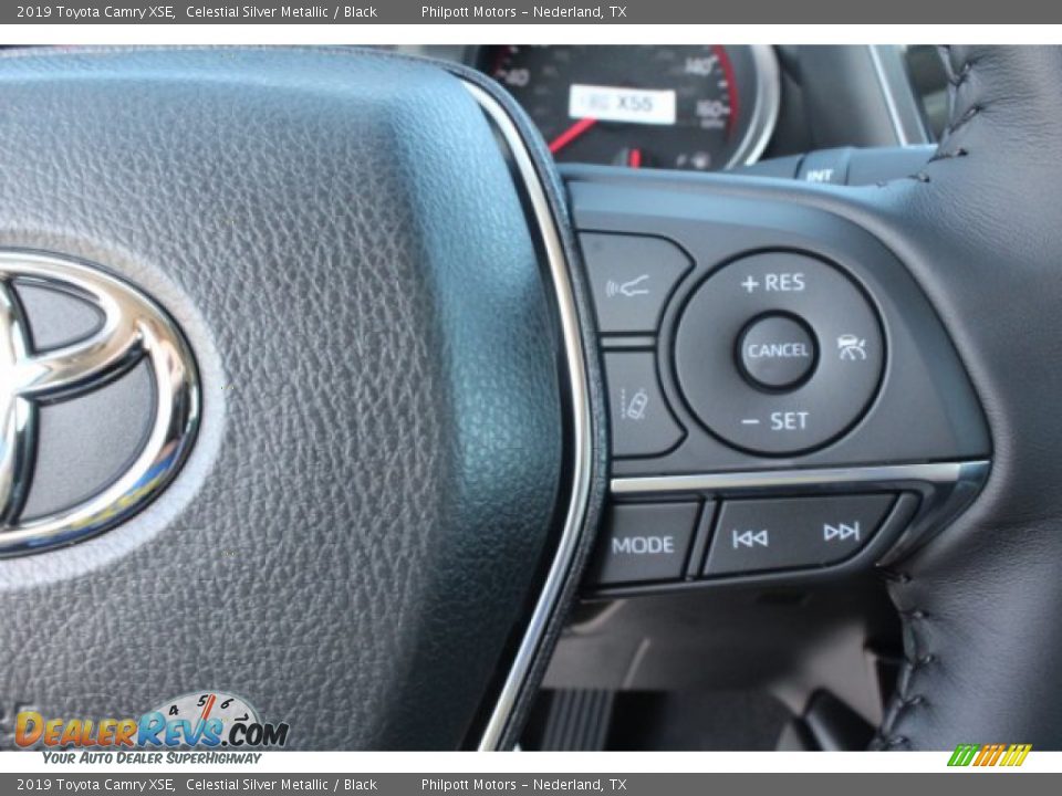 2019 Toyota Camry XSE Celestial Silver Metallic / Black Photo #16