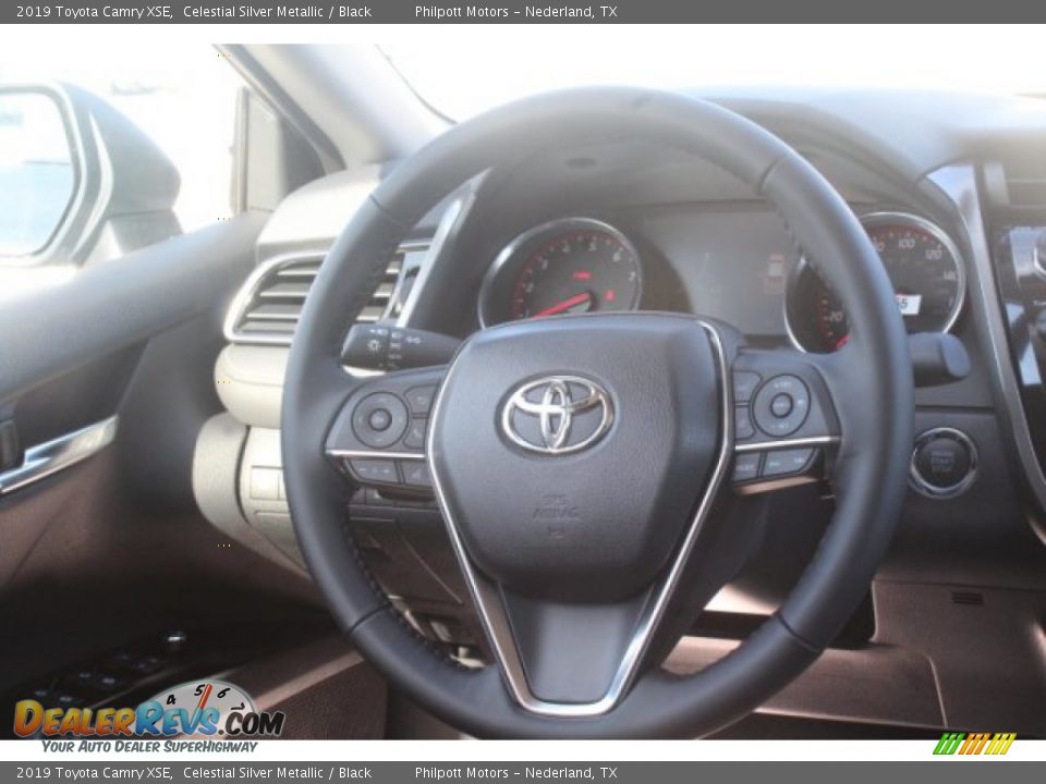 2019 Toyota Camry XSE Celestial Silver Metallic / Black Photo #20
