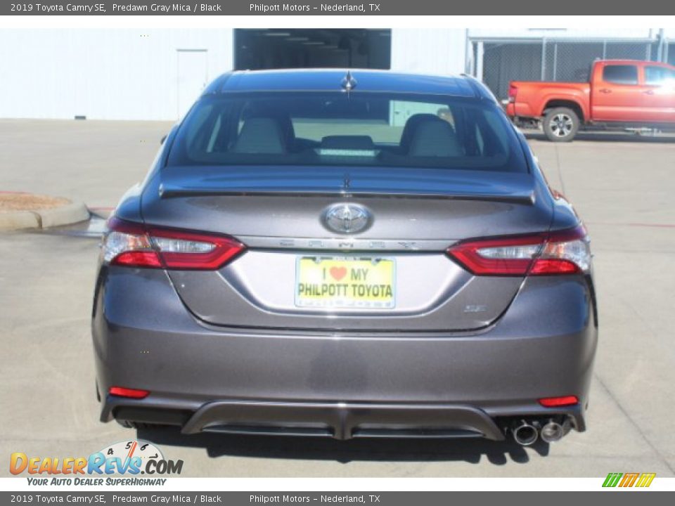 2019 Toyota Camry SE Predawn Gray Mica / Black Photo #7