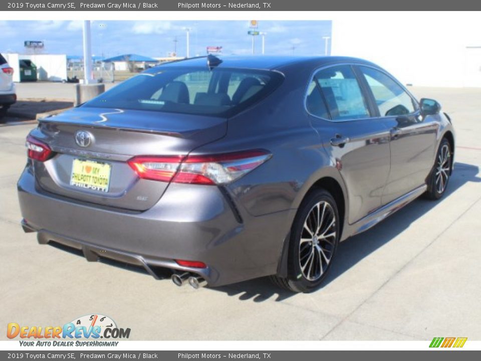 2019 Toyota Camry SE Predawn Gray Mica / Black Photo #8