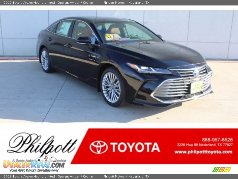 2019 Toyota Avalon Hybrid Limited Opulent Amber / Cognac Photo #1