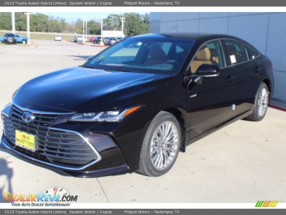 2019 Toyota Avalon Hybrid Limited Opulent Amber / Cognac Photo #4