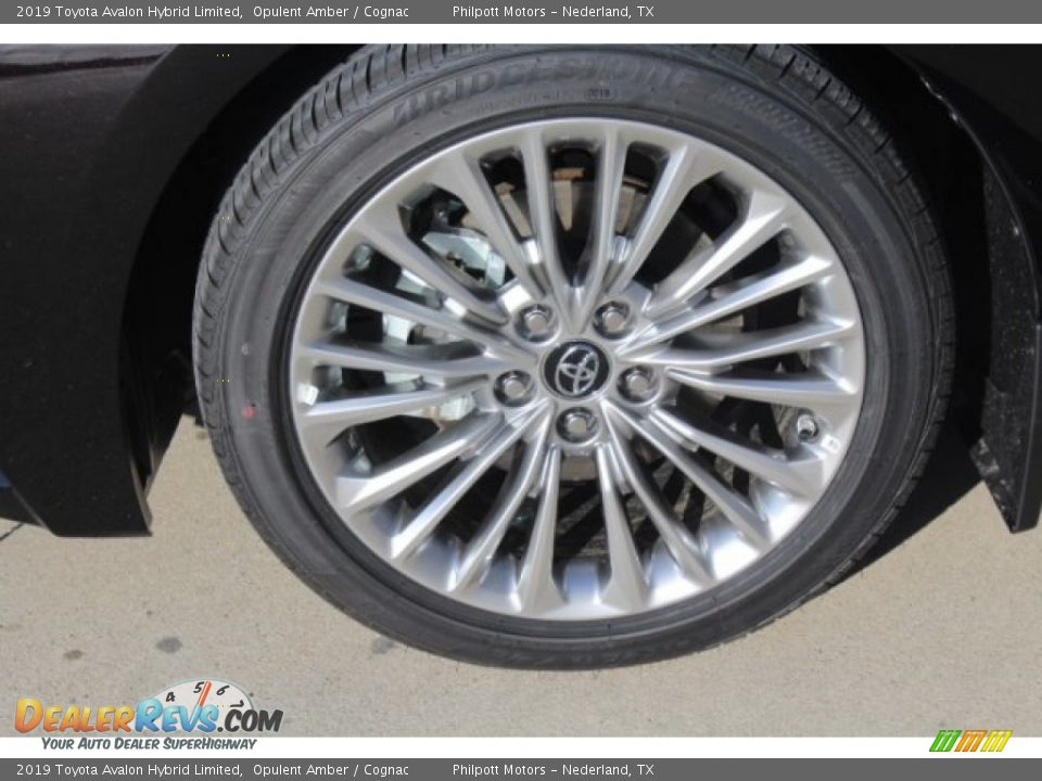 2019 Toyota Avalon Hybrid Limited Opulent Amber / Cognac Photo #5
